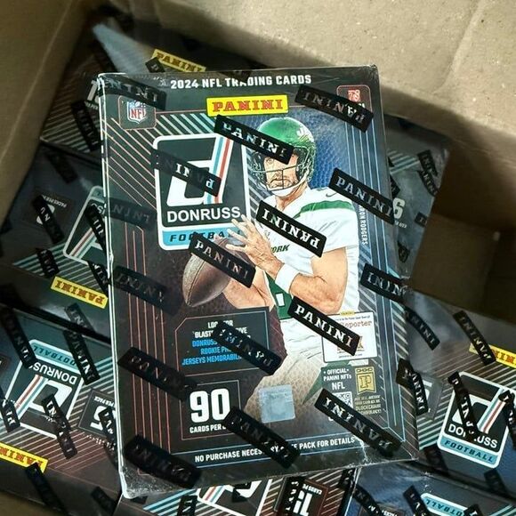 2x 2024 PANINI DONRUSS NFL FOOTBALL TRADING CARD SEALED BLASTER - Picture 2 of 3